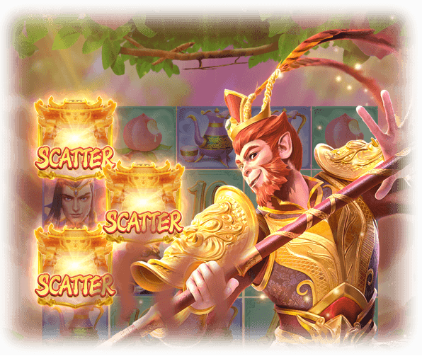 ฟีเจอร์หมุนฟรี -Monkey King